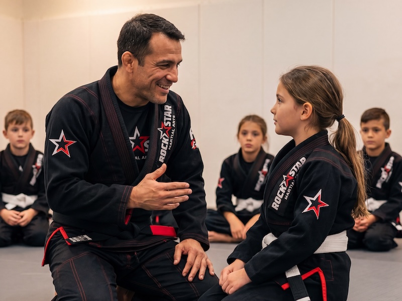 Anti-Bully Program class at Rockstar Martial Arts